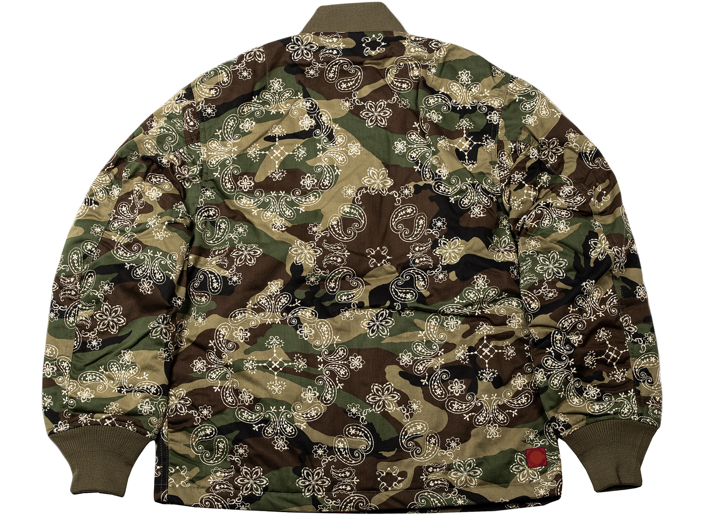 Clot Embroider Paisley Camo MA-1
