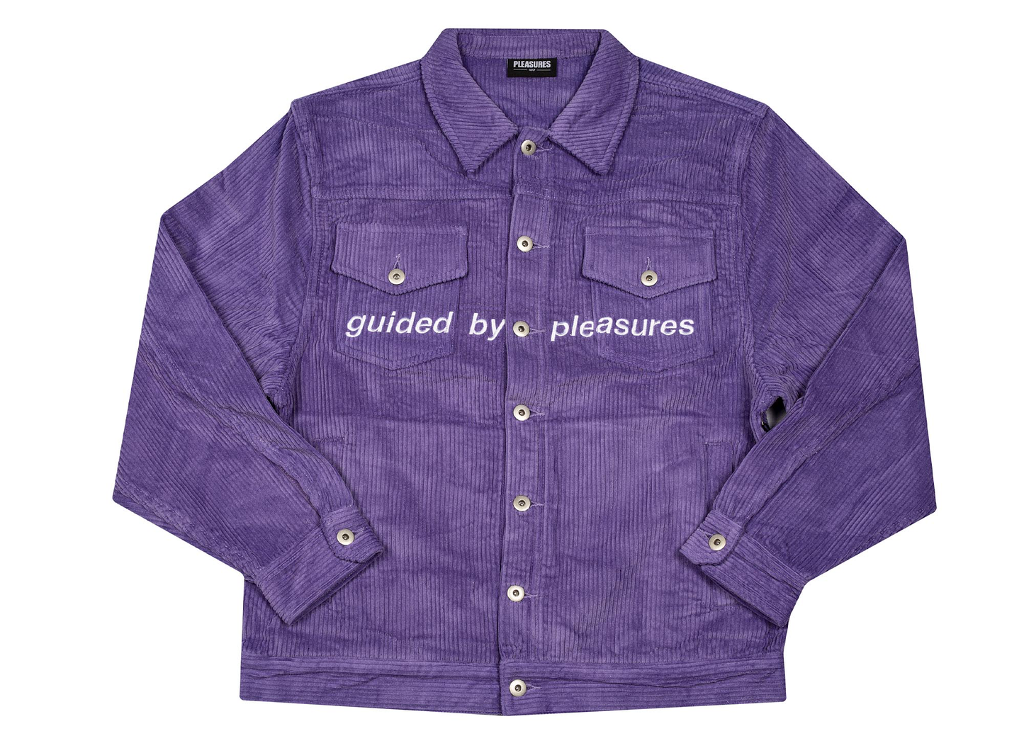Pleasures Guided Corduroy Trucker Jacket 'Purple'