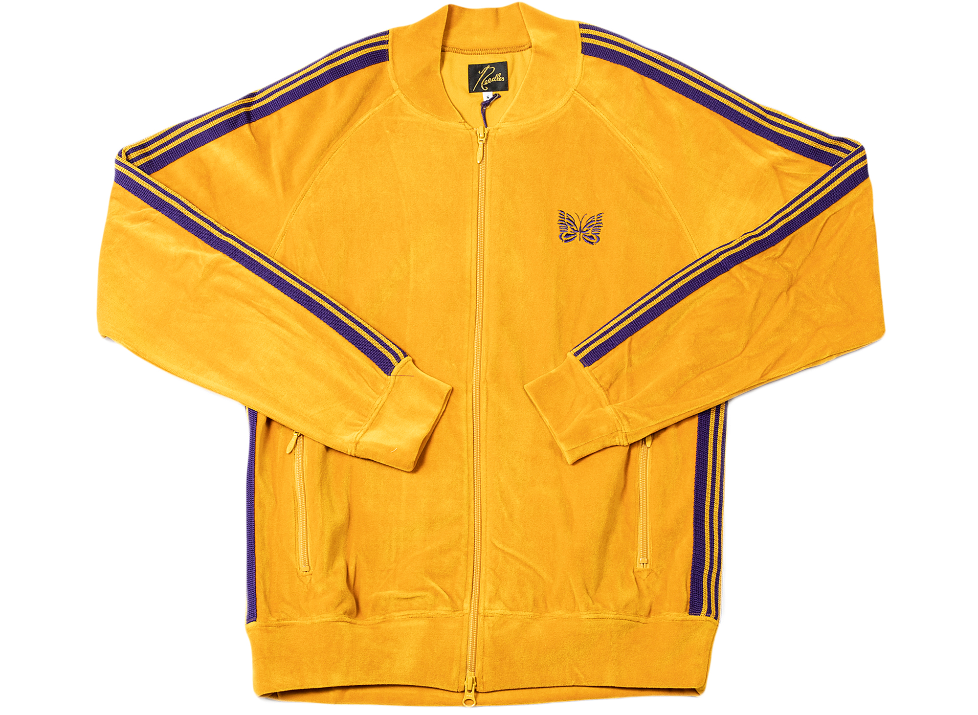 Needles Rib Collar Velour Track Jacket – Oneness Boutique Needles Rib Collar Velour Track Jacket – Oneness Boutique