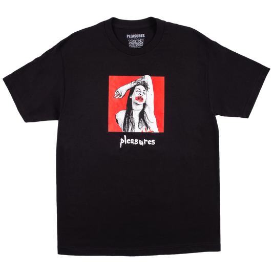 Pleasures Suffer T-Shirt in Black