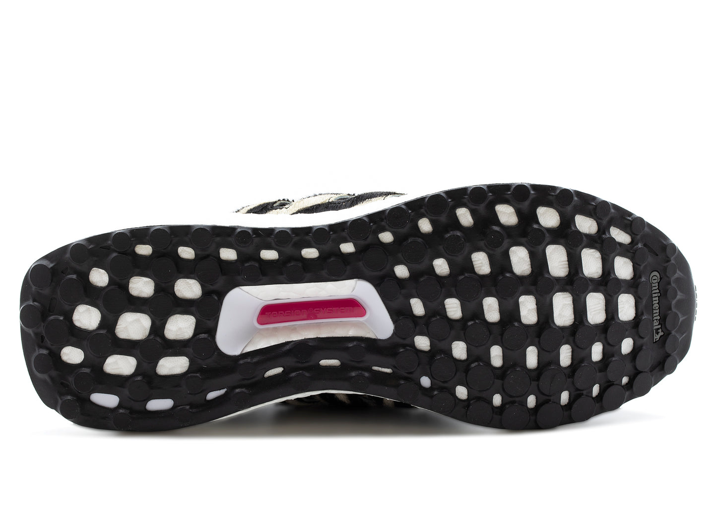 Adidas Ultraboost DNA 'Zebra' in Core Black / Cloud White / Shock Pink