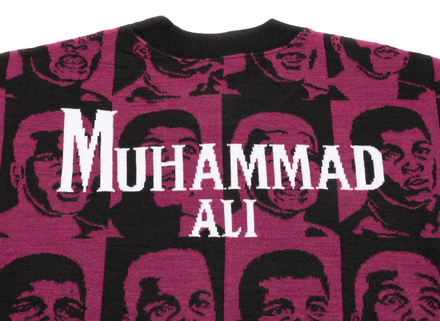 Champion x Muhammad Ali by Don C Kaschmir-Intarsien-Pullover