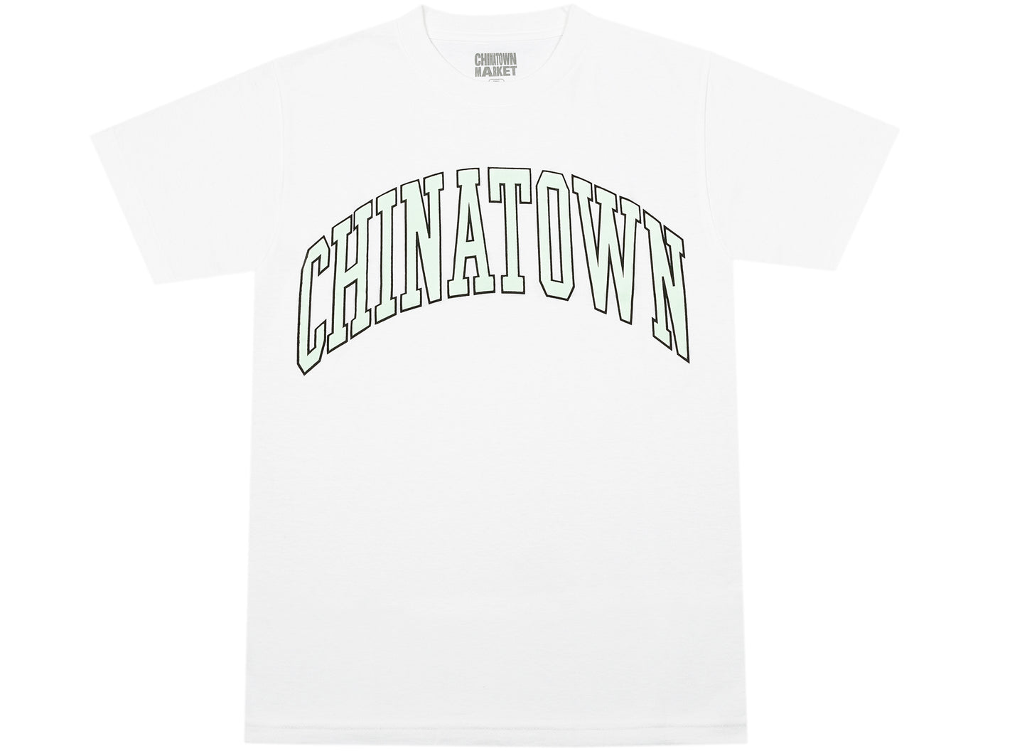 Chinatown Market Seafoam Puff Arc T-Shirt