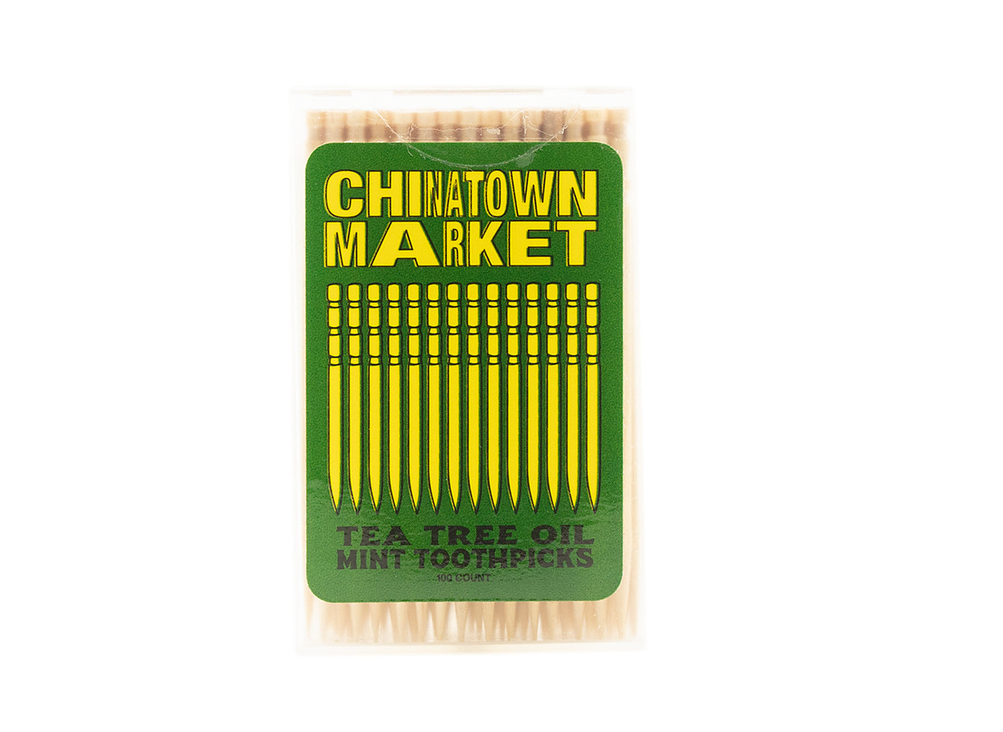 Chinatown Market Teebaumöl-Zahnstocher