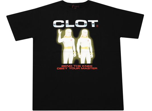 Clot Obey Your Master Tee in Black