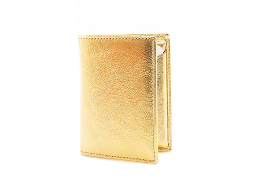 Comme des Garçons Gold Line Wallet in Gold