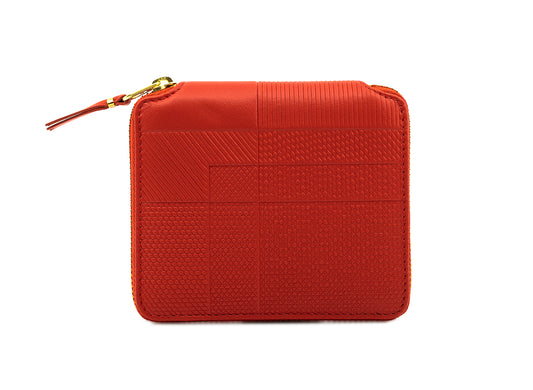 Comme des Garçons SA2100 Intersection Lines Wallet in Red