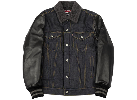 Comme des Garçons x Junya Watanabe Denim Jacket in Indigo / Black