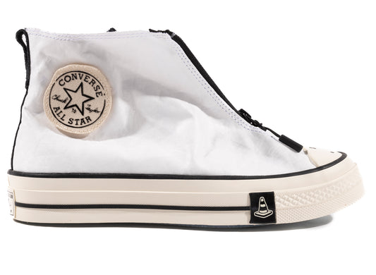 Converse x Joshua Vides Chuck 70 Hi in White / Black