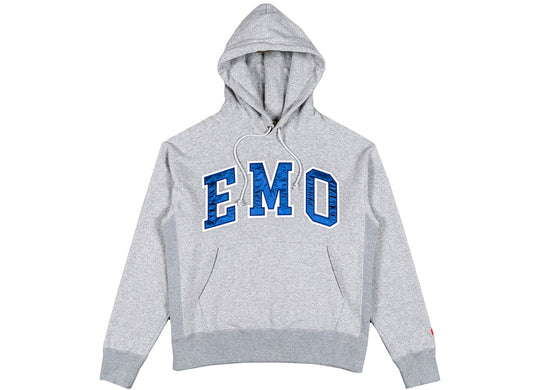 Emotionally Unavailable Emo Hoodie in Heather Grey