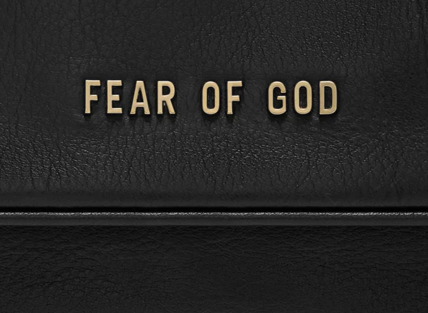 Fear of God Eternal Newspaper Bag in Black - view 4
