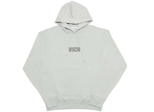 Helmut Lang Distort Hoodie in Iceberg