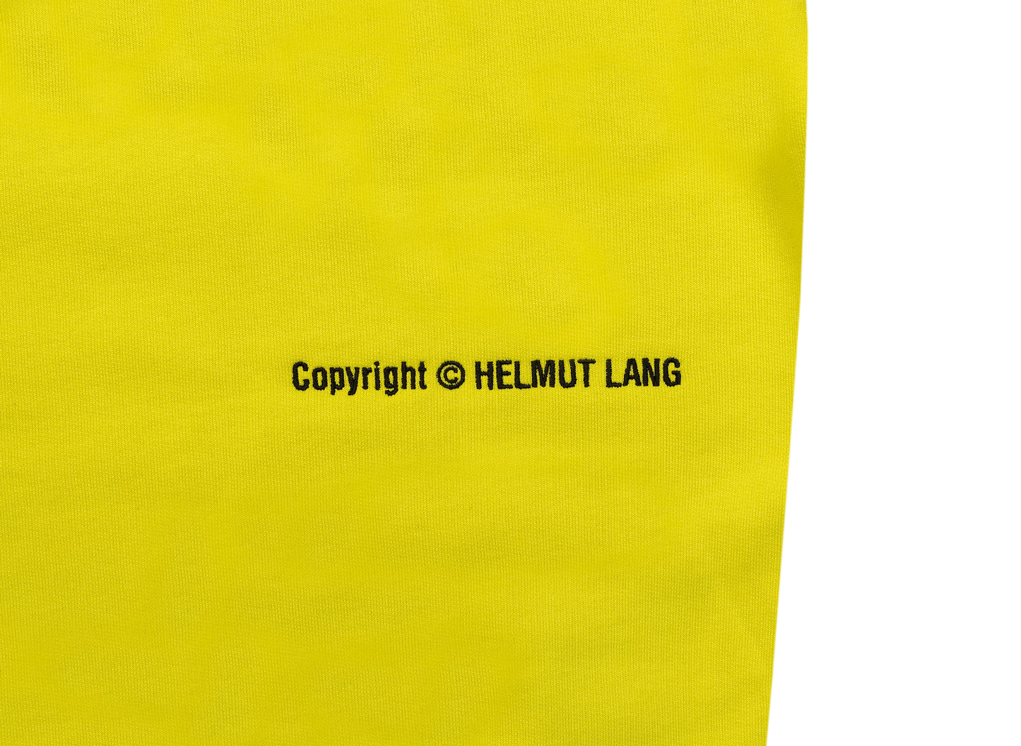 Helmut Lang Warp Hoodie in Bold Lime