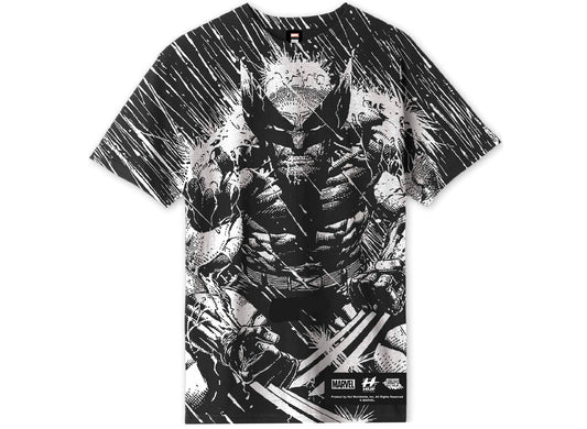 HUF Wolverine Rain S/S Tee in Black