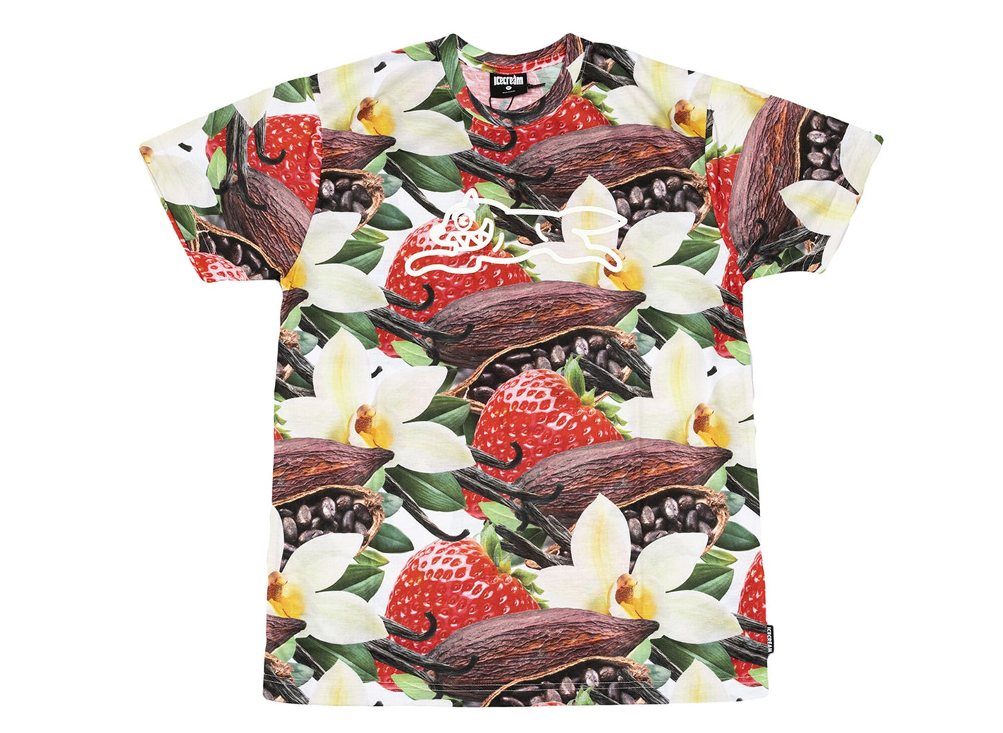 Ice Cream Cameron S/S Knit in Whisper White