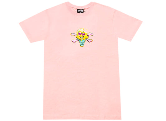 Ice Cream Cookie S/S Tee in Pink Nectar