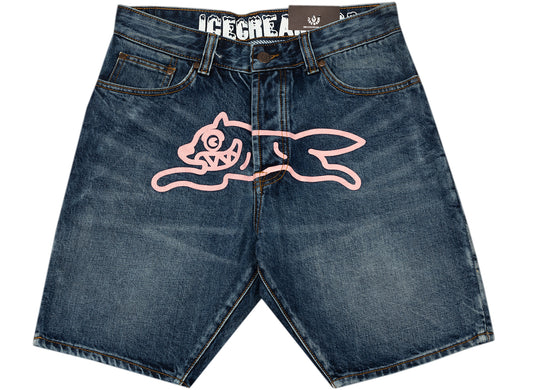 Ice Cream Pink Jean Shorts