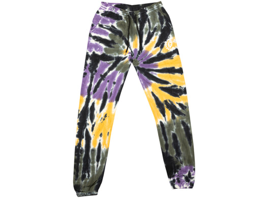 Ice Cream Spiral Vision Joggers in Tie Dye