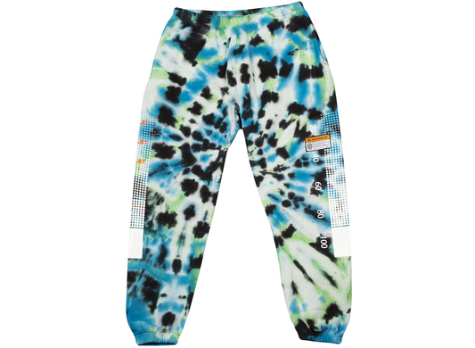 INDVLST Test Bar Logo Sweatpants in Tie Dye