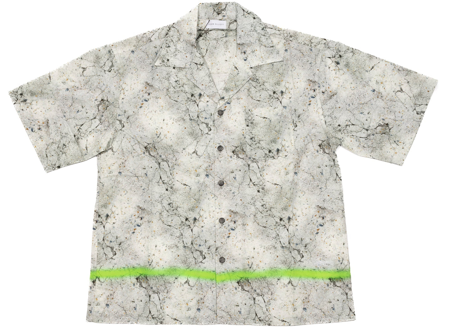 John Elliott Camp Shirt in Stone