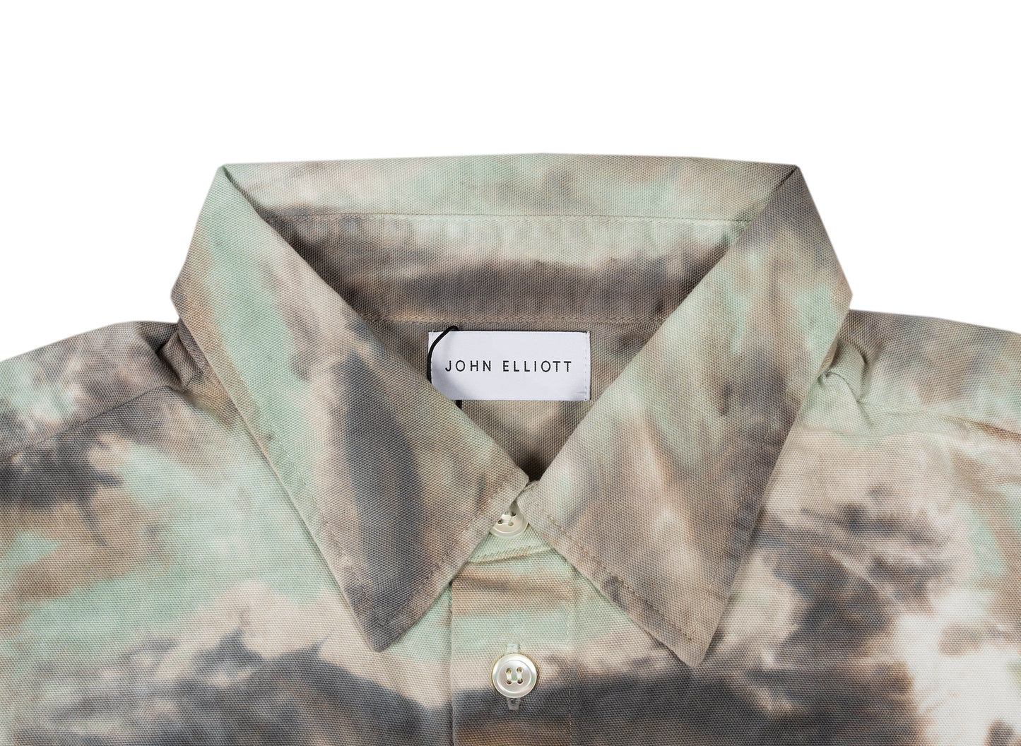 John Elliott Corpus Button Down in Marrin Camo