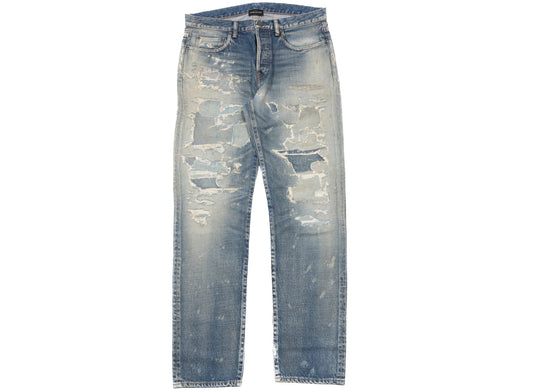 John Elliott The Daze 2 Heavy Repair Washed Jeans in Haze
