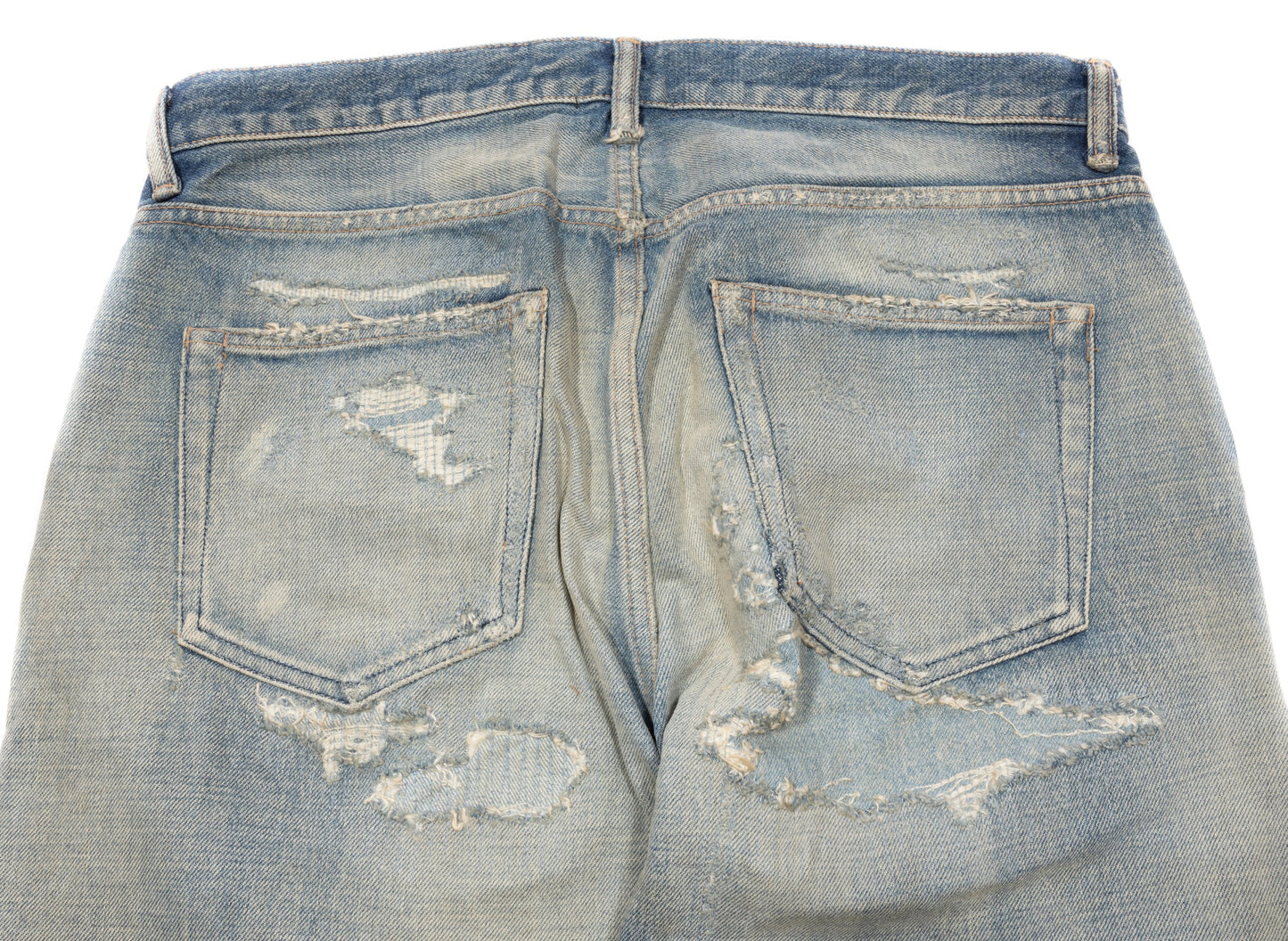 John Elliott The Daze 2 Heavy Repair Washed Jeans in Haze