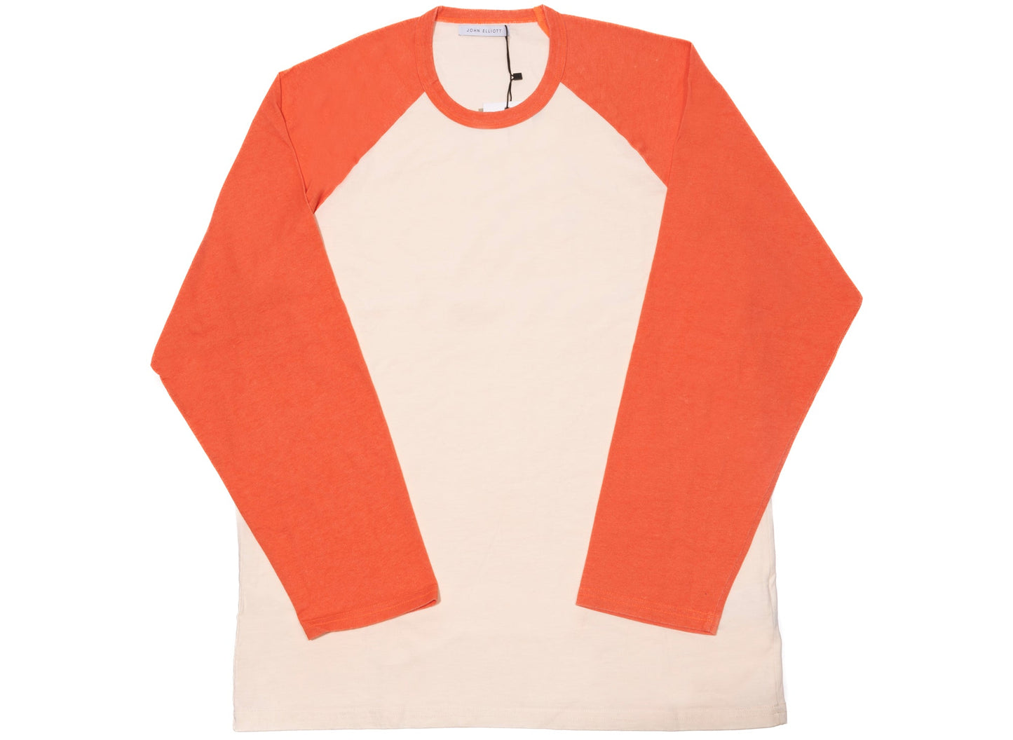 John Elliott Washed Baseball Tee in Red