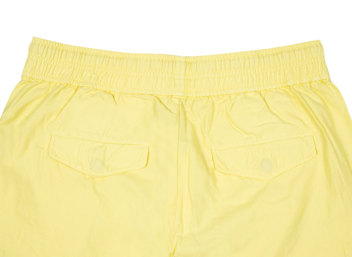 John Elliott Gelbe Satin Cargo Hose in Toxic Yellow
