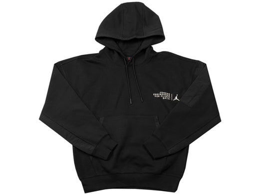 Jordan 23 Engineered Fleece Pullover Hoodie in Black / White