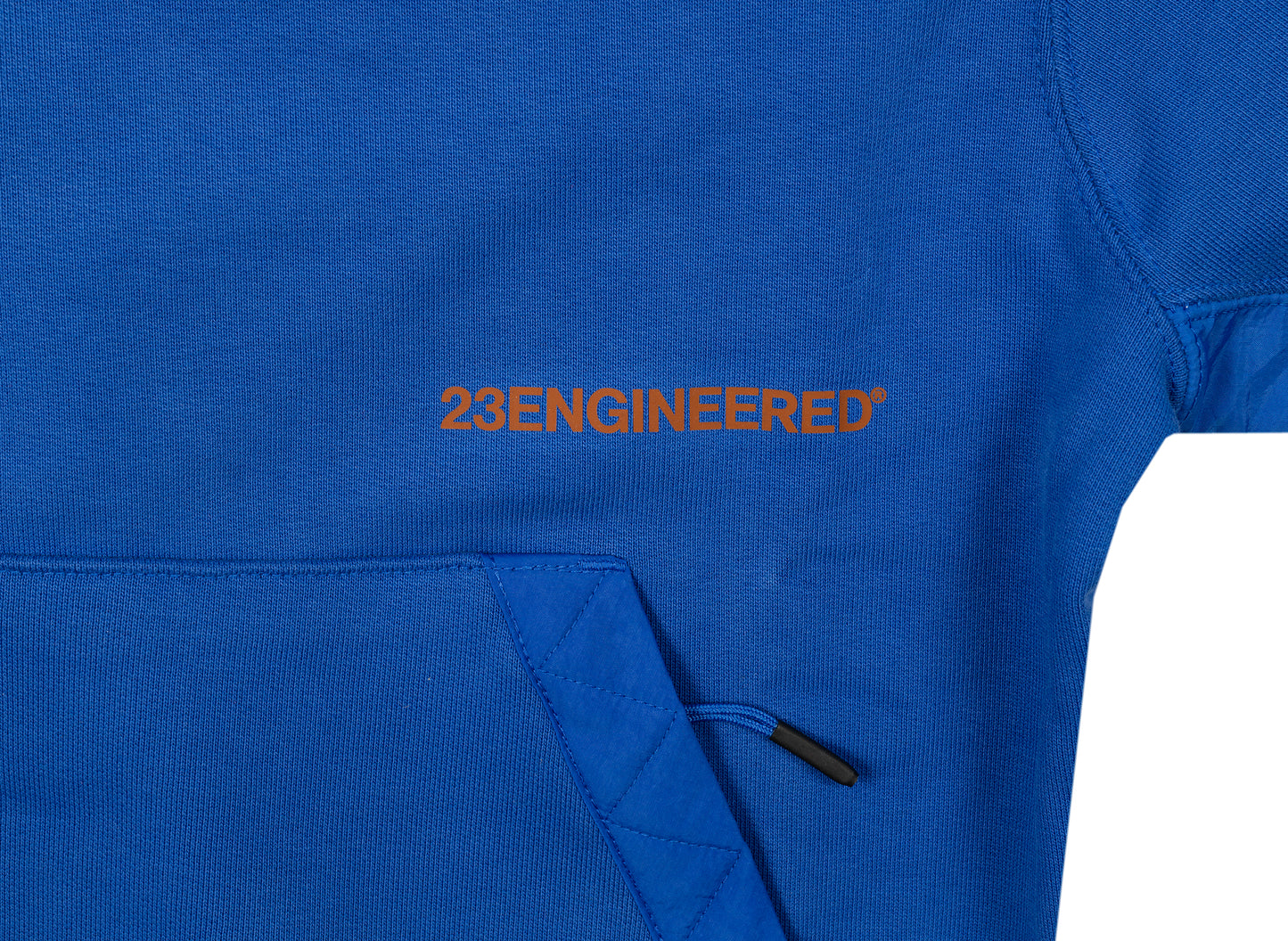 Jordan 23 Engineered Fleece Pullover Hoodie in Game Royal / Dark Russet