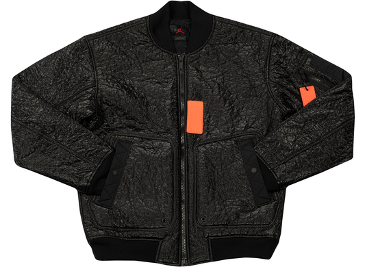 Jordan 23 Engineered MA-1 Bomber Jacket in Black / Infrared 23