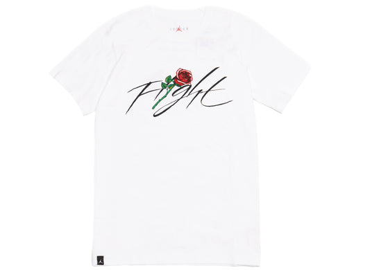 Jordan Brand Sorry S/S Crew Tee in White