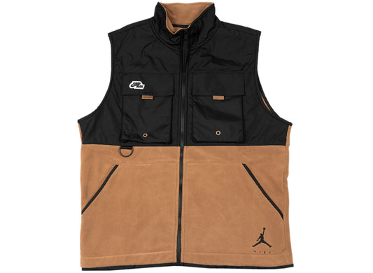 Jordan Jumpman Vest in Archaeo Brown / Black