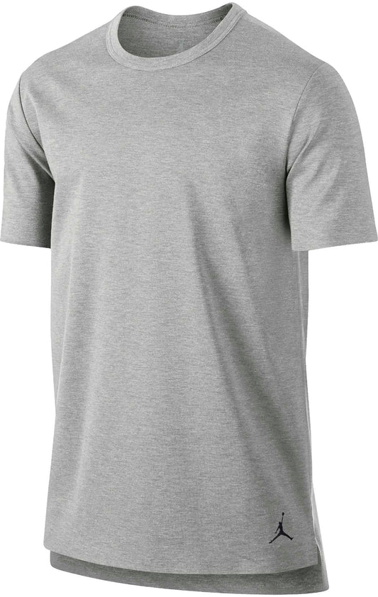 Jordan Lux Extended Shirt in Dark Heather Grey / Black