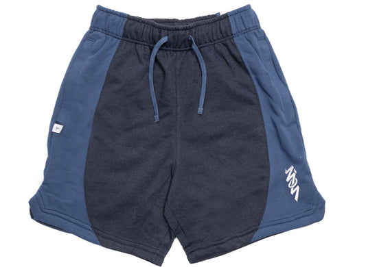 Jordan Zion Fleece Shorts in Mystic Navy