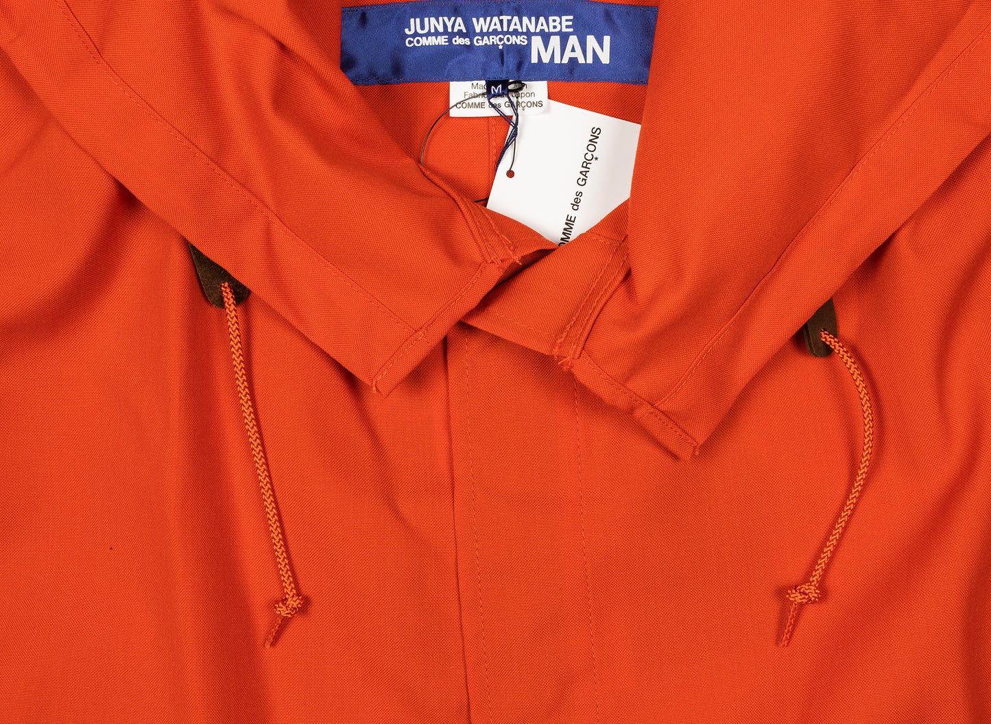 Junya Watanabe MAN x Comme des Garçons Wool Coat in Orange