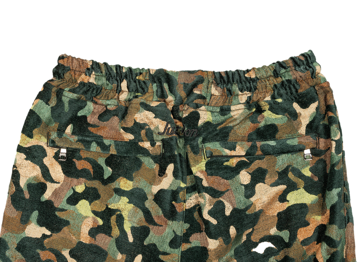 Just Don Camouflage Trousers in Green / Brown