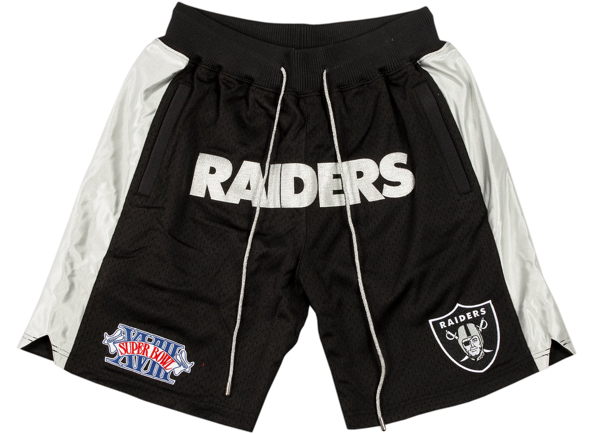 Just Don x Mitchell & Ness RAIDERS Shorts | Oneness Boutique