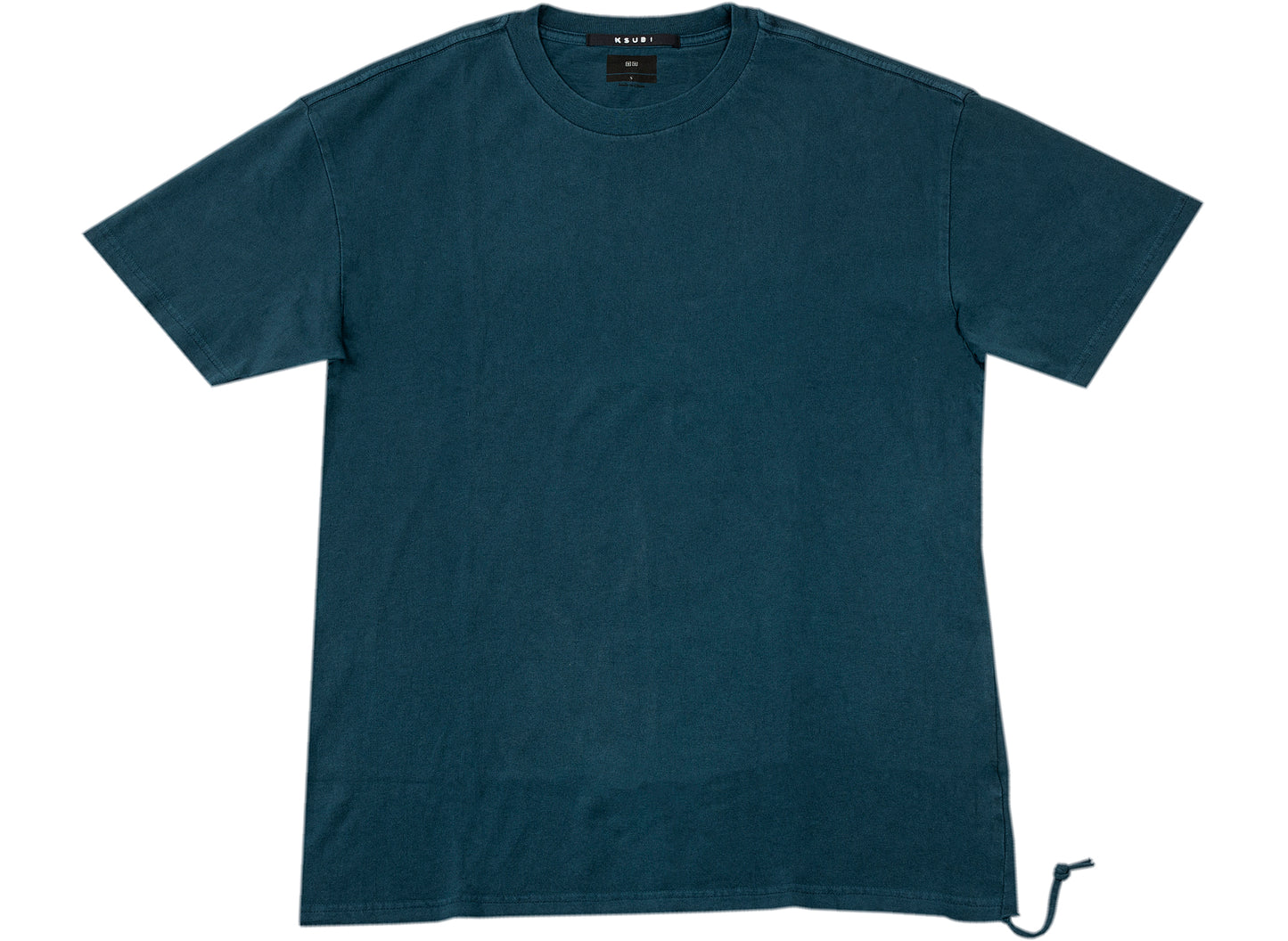 Ksubi Biggie Kurzarm-T-Shirt „Petrol“