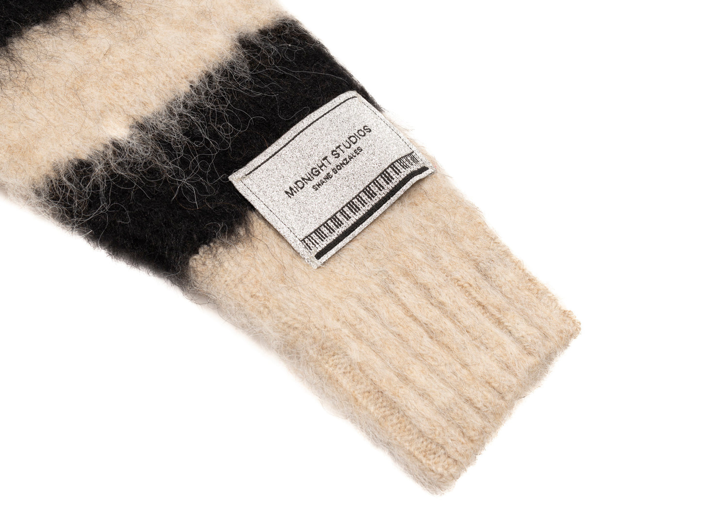 Midnight Studios Grapelli Striped Sweater in Sand