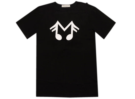 Midnight Studios Note Logo Tee in Black