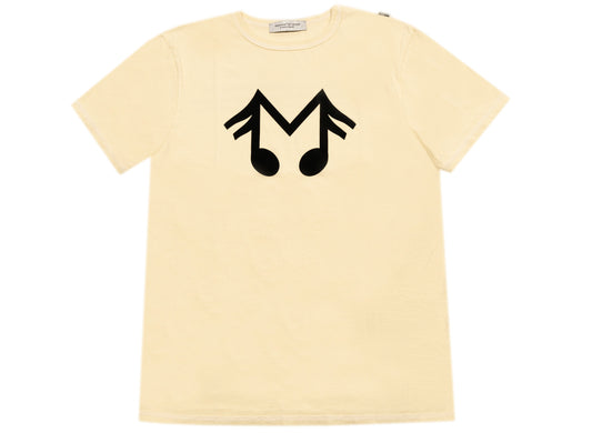 Midnight Studios Note Logo Tee in Sand