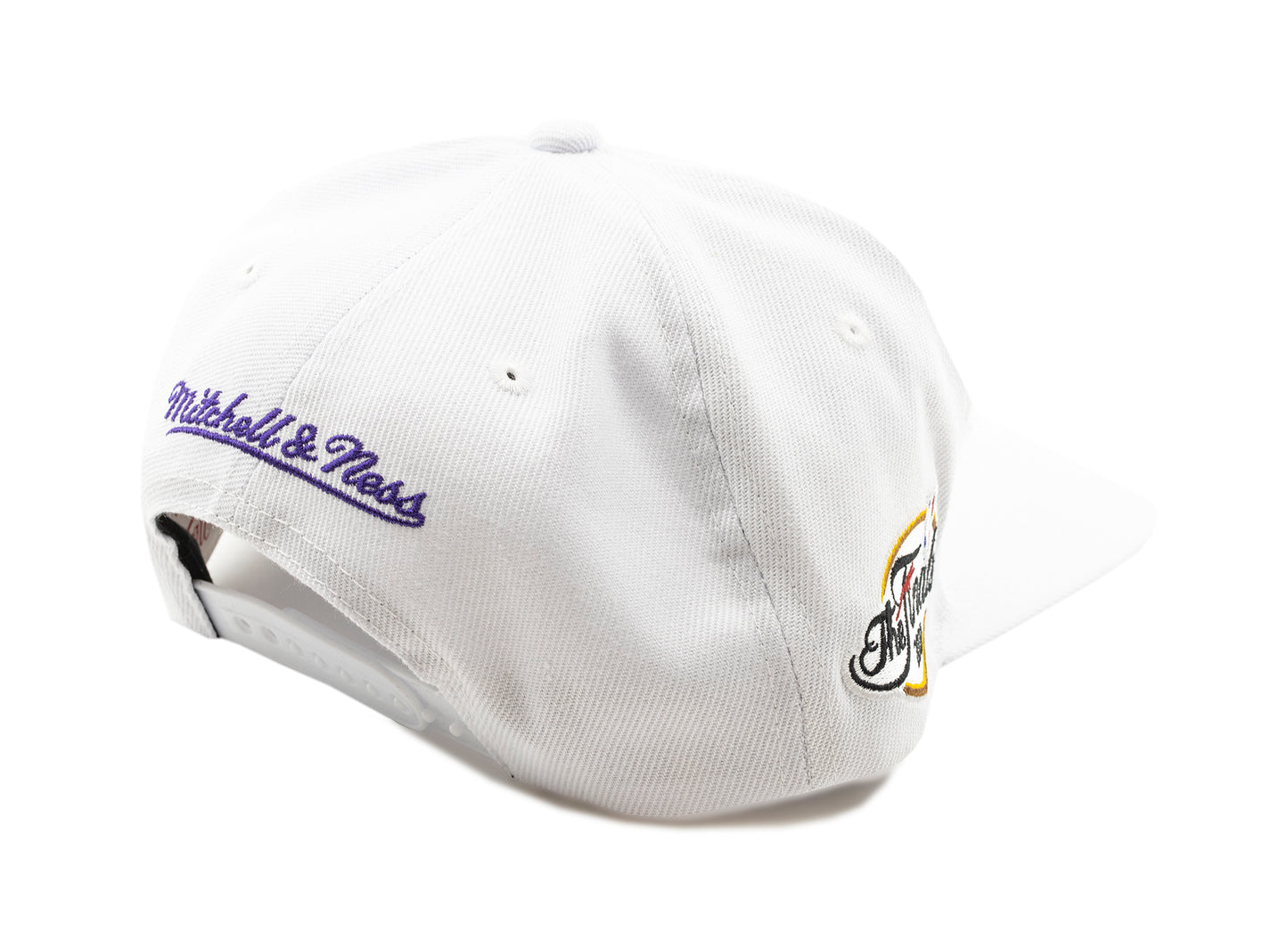 Mitchell & Ness NBA Finals Patch HWC Los Angeles Lakers in Weiß