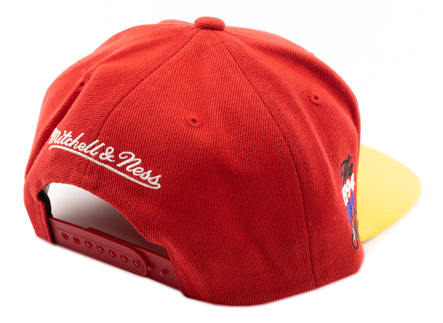 Mitchell & Ness NBA Finals Patch HWC Yellow Brim Houston Rockets Mütze