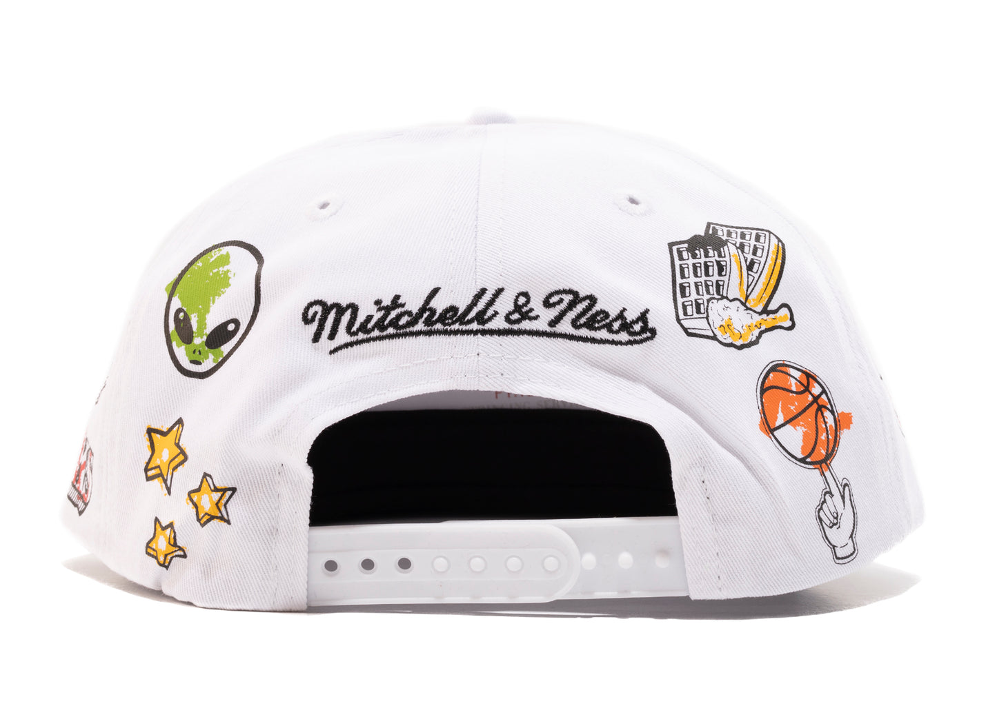 Mitchell & Ness NBA Hand Drawn Hawks Snapback