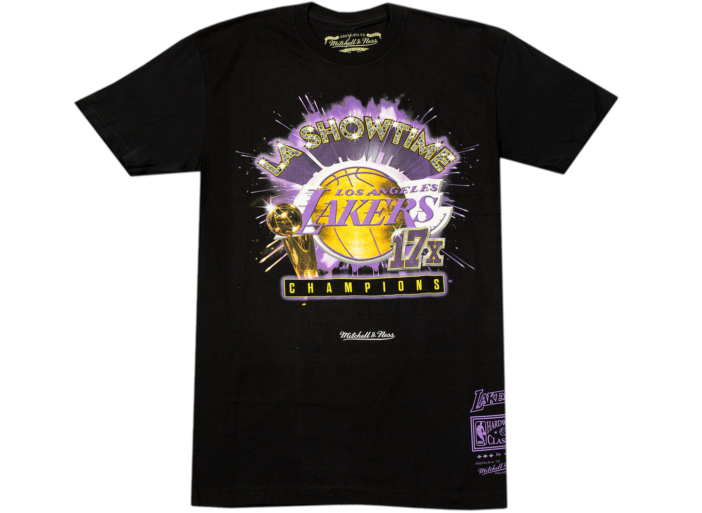 Camiseta Mitchell & Ness NBA Showtime 17x Los Angeles Lakers