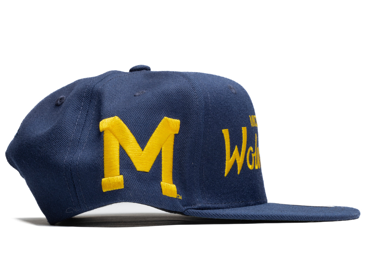 Mitchell & Ness NCAA JUST DON DRAFT SNAPBACK MICHIGAN - view 3