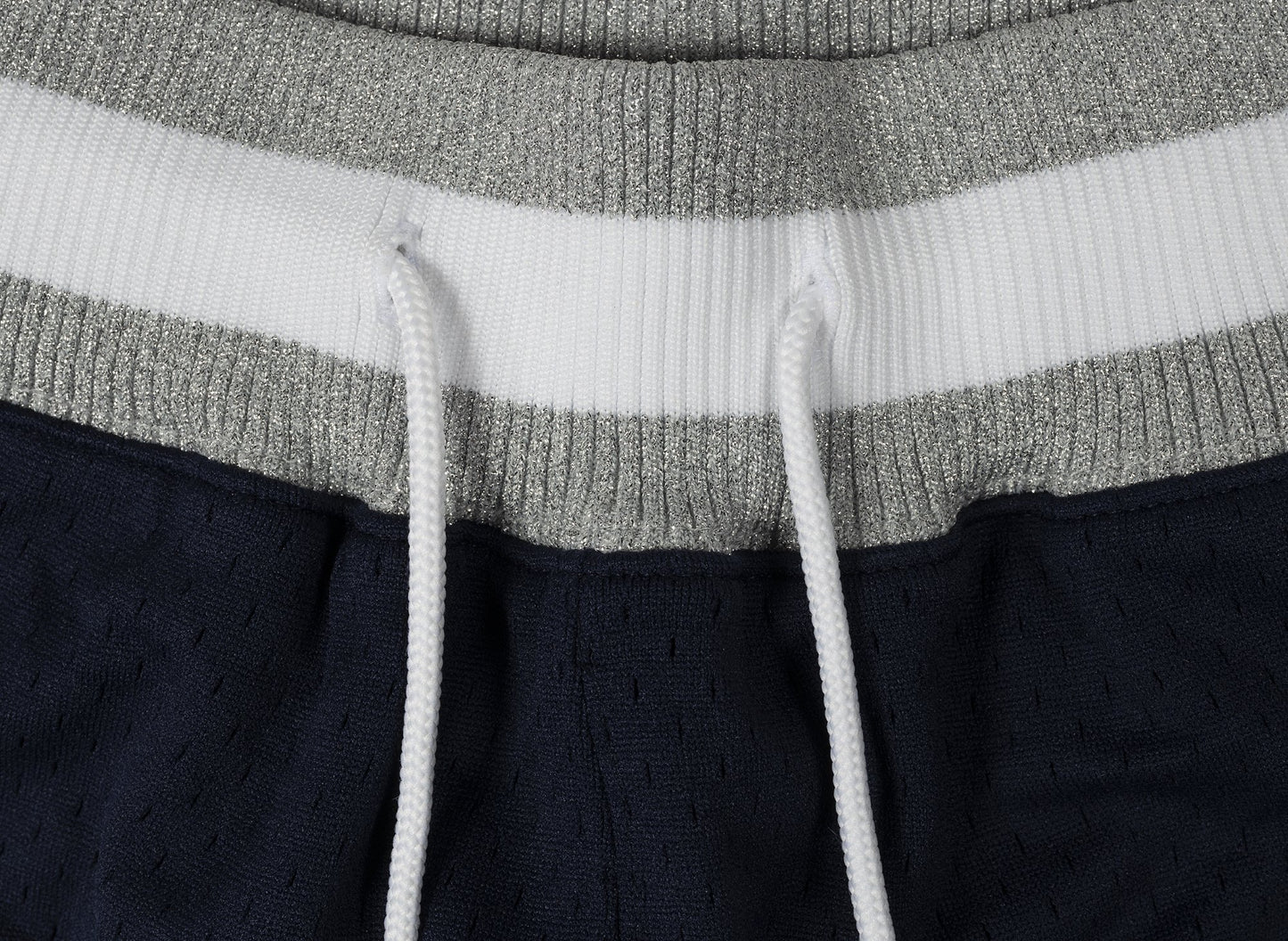 Mitchell & Ness x Just Don Championship Cowboys Shorts in Navy / Heather Grey / White