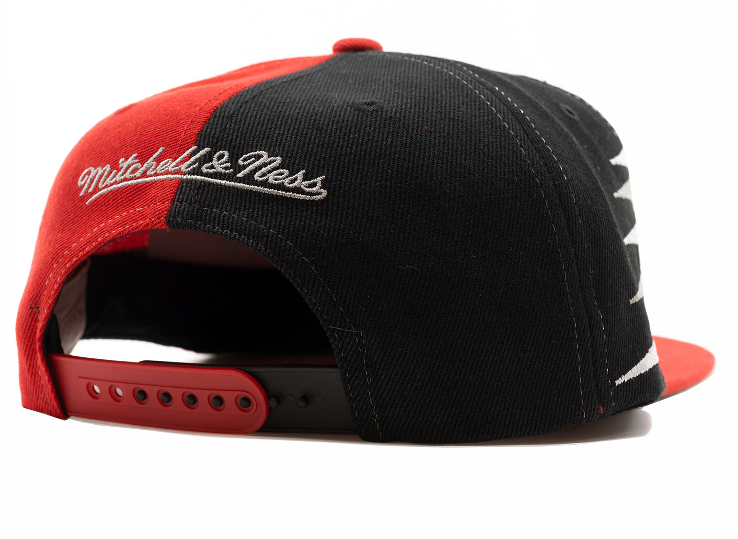 Mitchell & Ness x NCAA Diamond Cut Snapback Ohio State in Red / Black / Grey / White